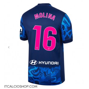 Atletico Madrid Nahuel Molina #16 Terza Maglia 2024-25 Manica Corta